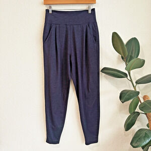 Vuori Lux Harem Pants Small? Blue Heather Pull-On Yoga Loungewear Atheisure